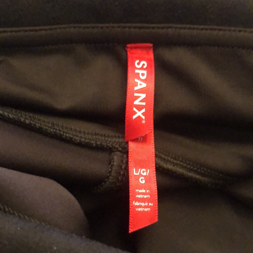 Spanx Chocolate Brown Faux Suede Leggings - Picture 8 of 12